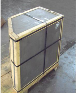 Special packaging for carbon brick
