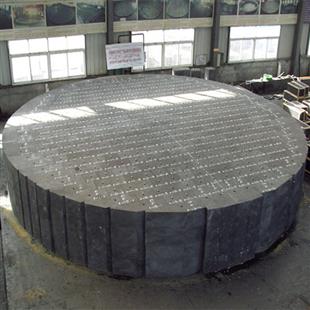 High thermal conductivity graphite brick