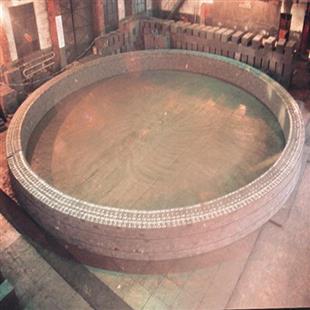 Hearth used microporous carbon brick for 3200 m³ B.F.