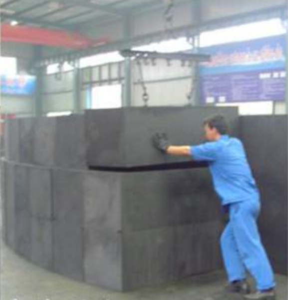 Light carbon brick