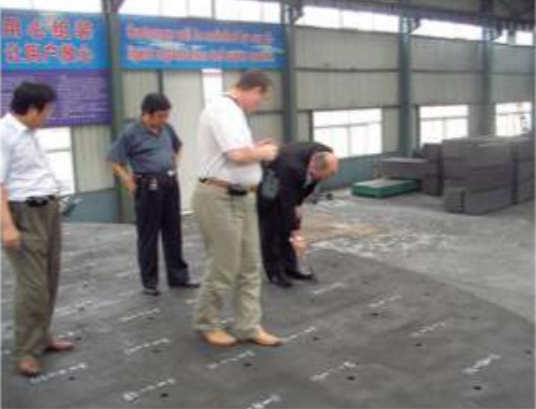 Specialized carbon brick assembly